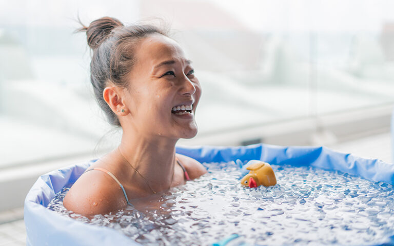 ice bath weight loss