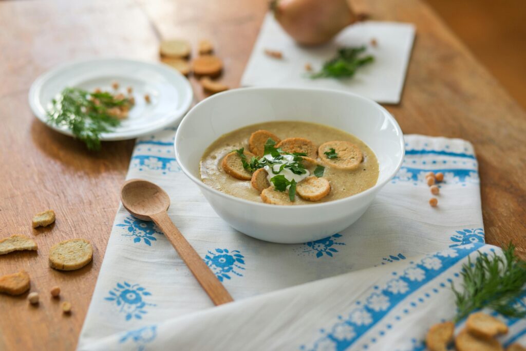 Creamy Mushroom Soup Recipe