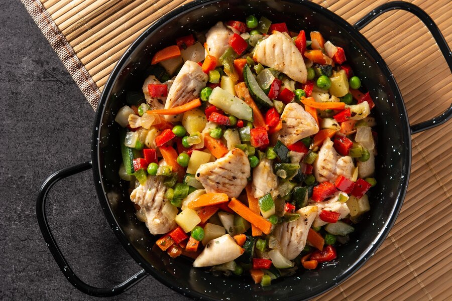 High Protein Recipes for Weight Loss-turkey stir fry